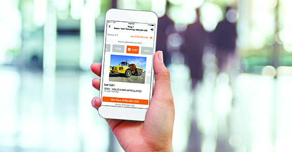 Ritchie Bros. mobile app Ritchie Bros. mobile app